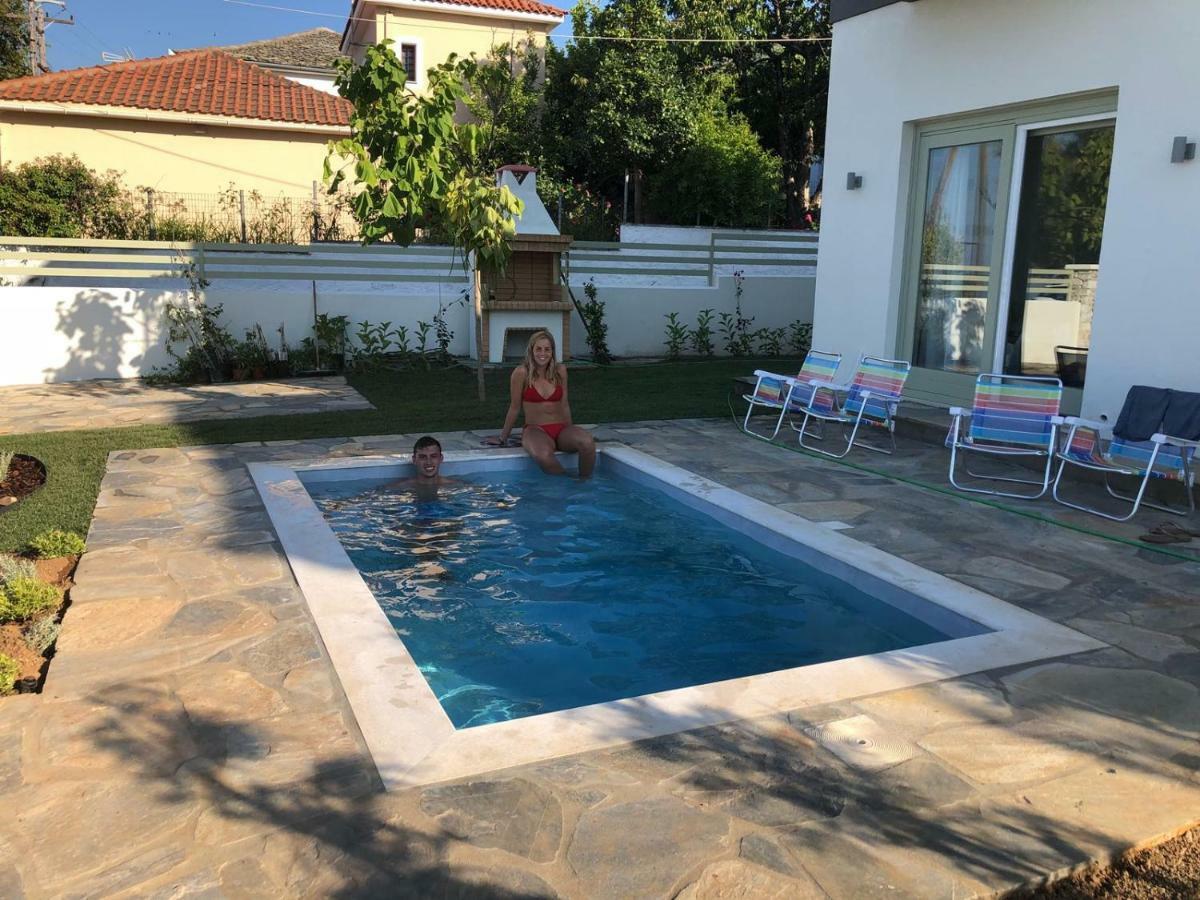 Sea And Sun Luxury Pools' Villas Chorefton Exterior foto
