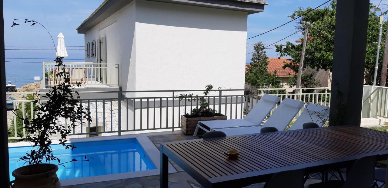 Sea And Sun Luxury Pools' Villas Chorefton Exterior foto